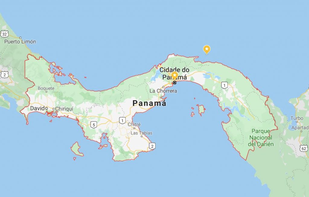 mapa panamá