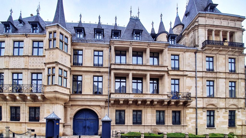 palácio grão ducal Luxemburgo