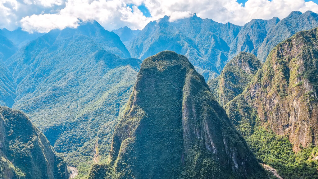 Montanhas de Machu Picchu