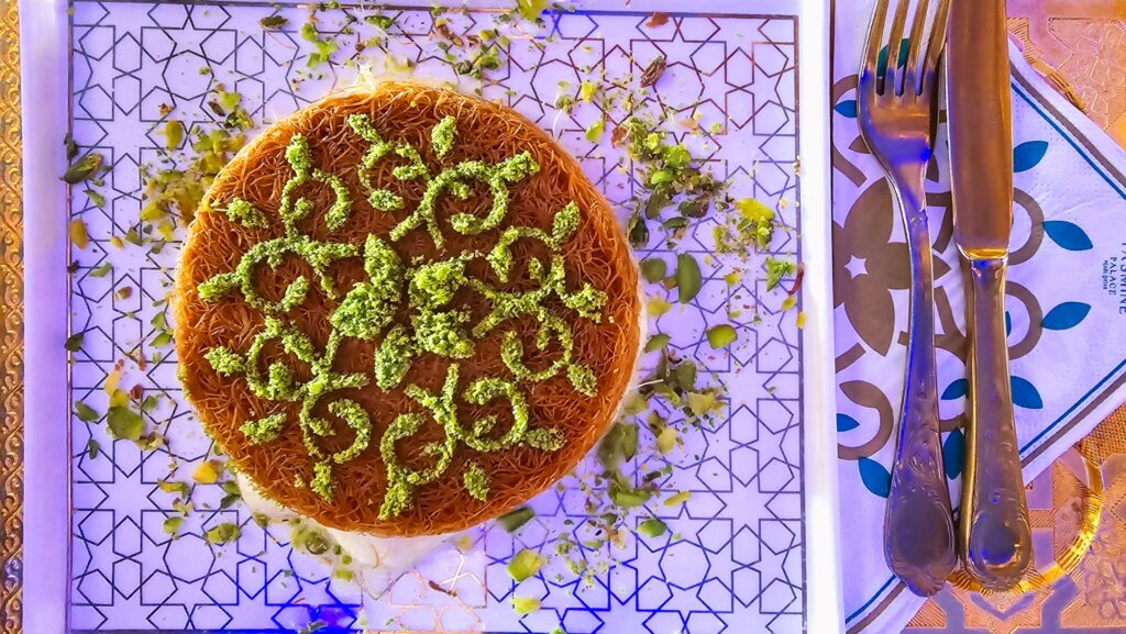 kunafa cheese