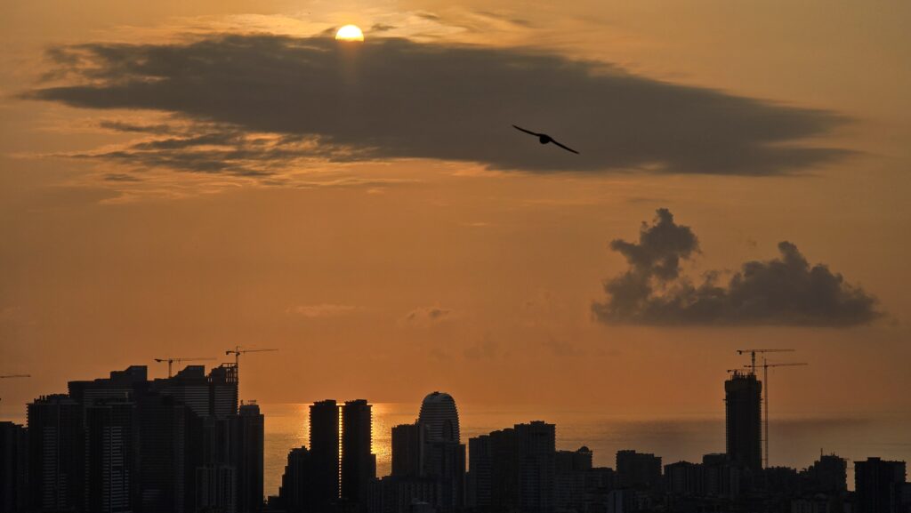 sunset batumi