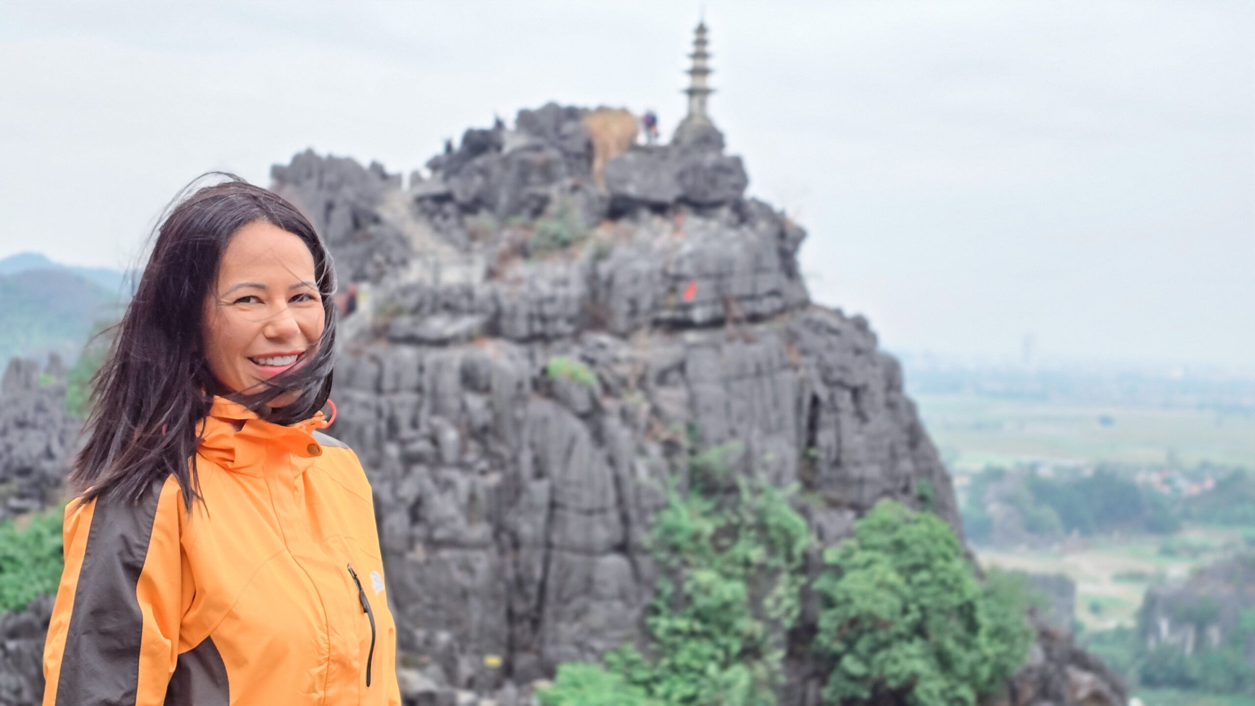 do alto de Ninh Binh