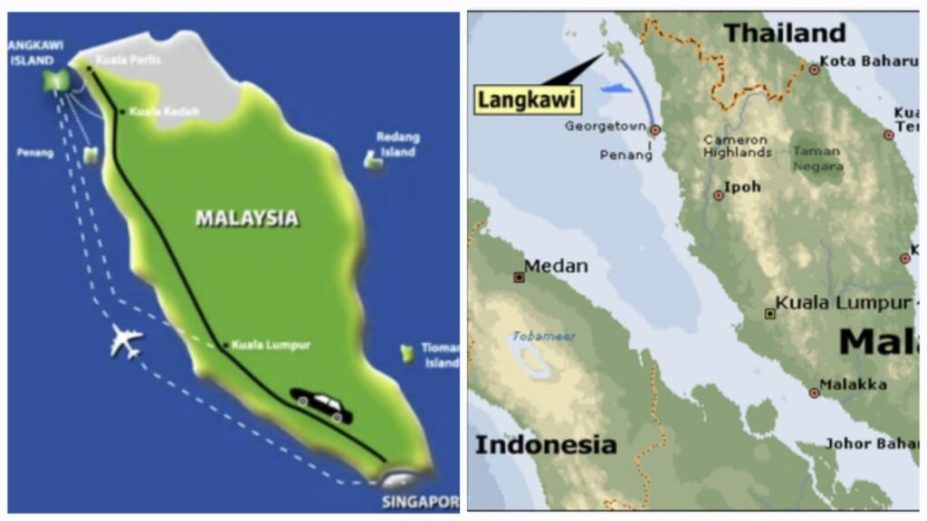 langkawi mapa