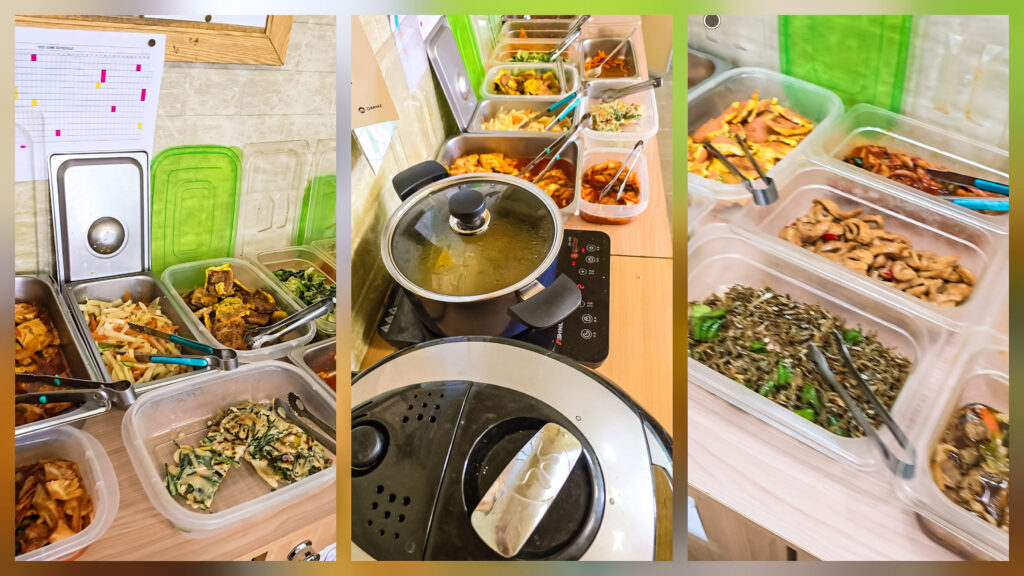 alimentação no voluntariado
