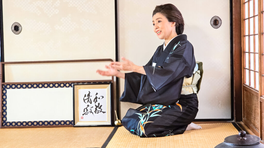 cerimônia do chá kyoto