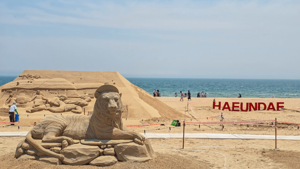 Haeundae beach
