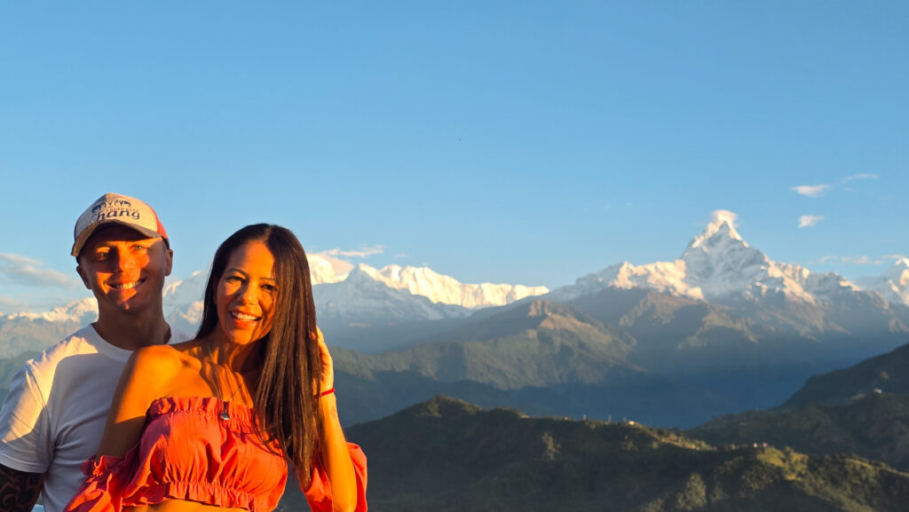 himalayan front sunrise