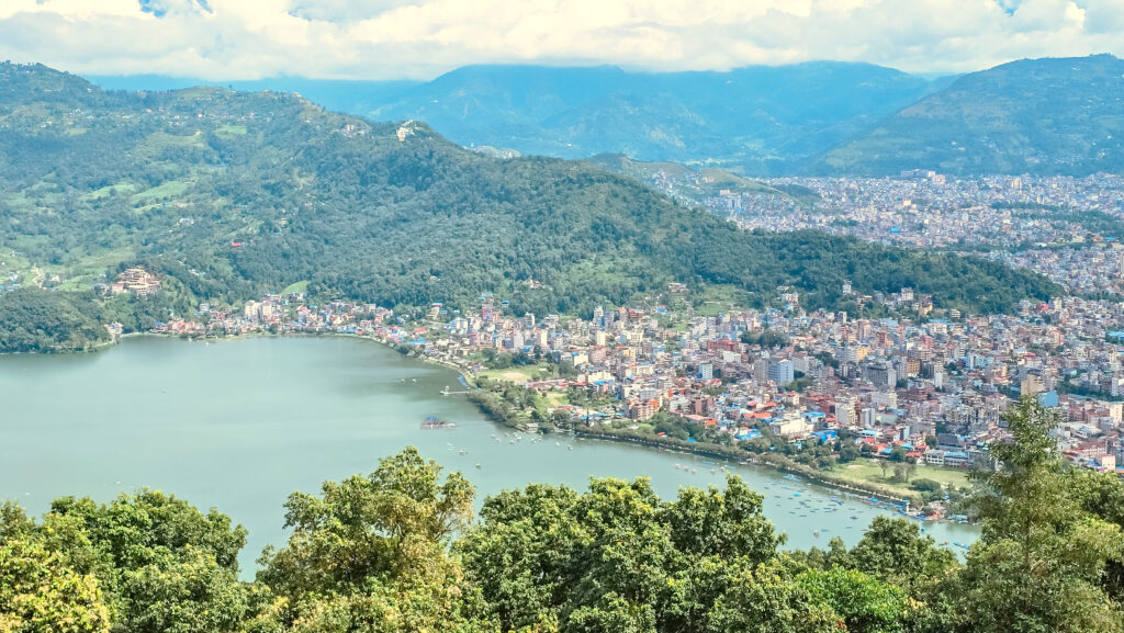 vista de pokhara